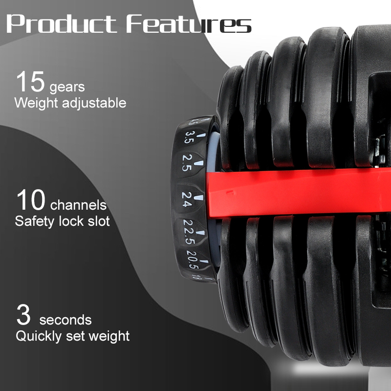 Adjustable dumbbell 24kg