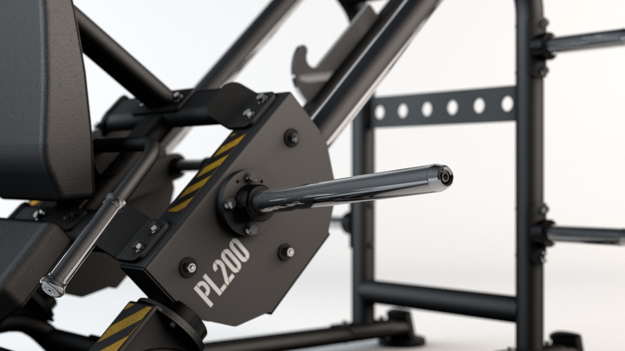 BH Fitness PL200B Hack Squat