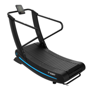 Self-Generating Curved Treadmill